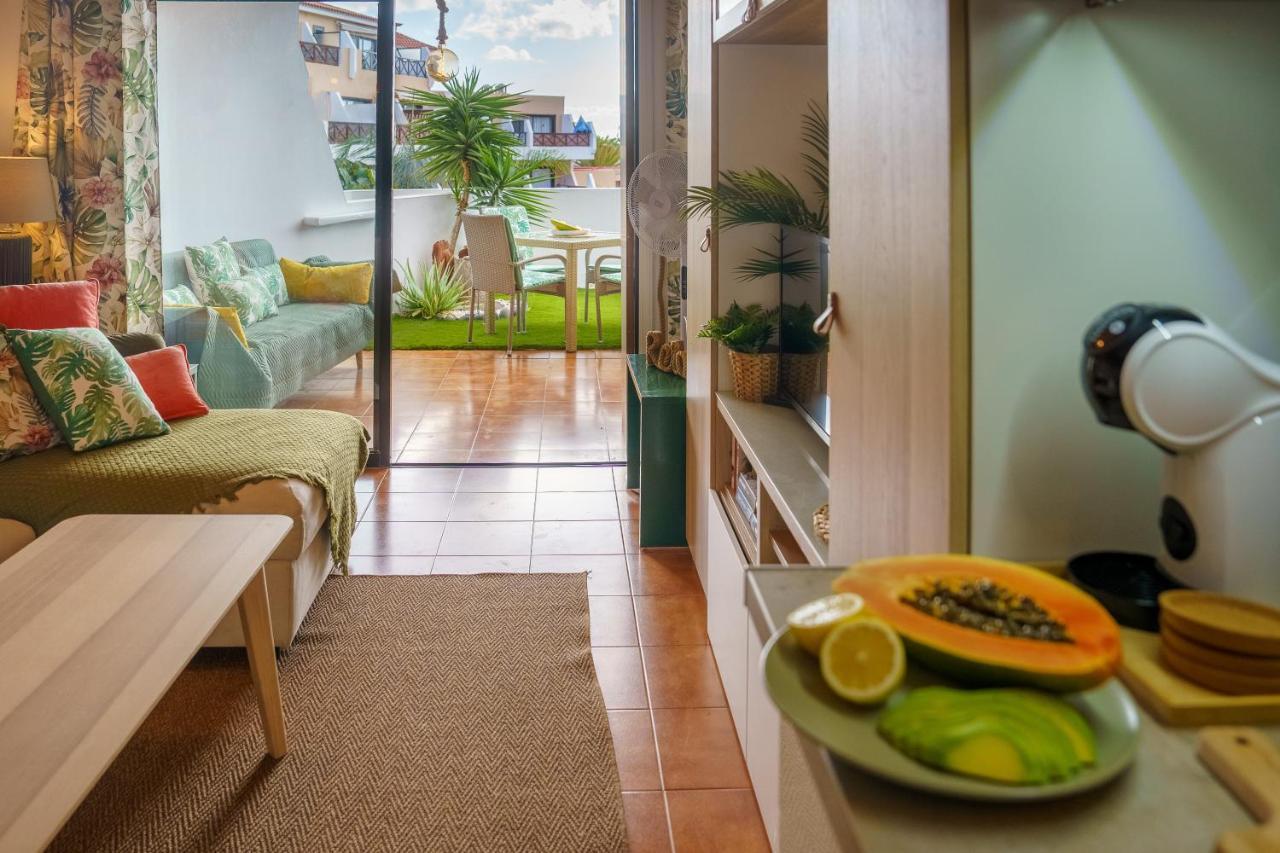 Forest Flat - Big Heated Pool, Terrace, Tv Channels, Golf Courses San Miguel de Abona Bagian luar foto
