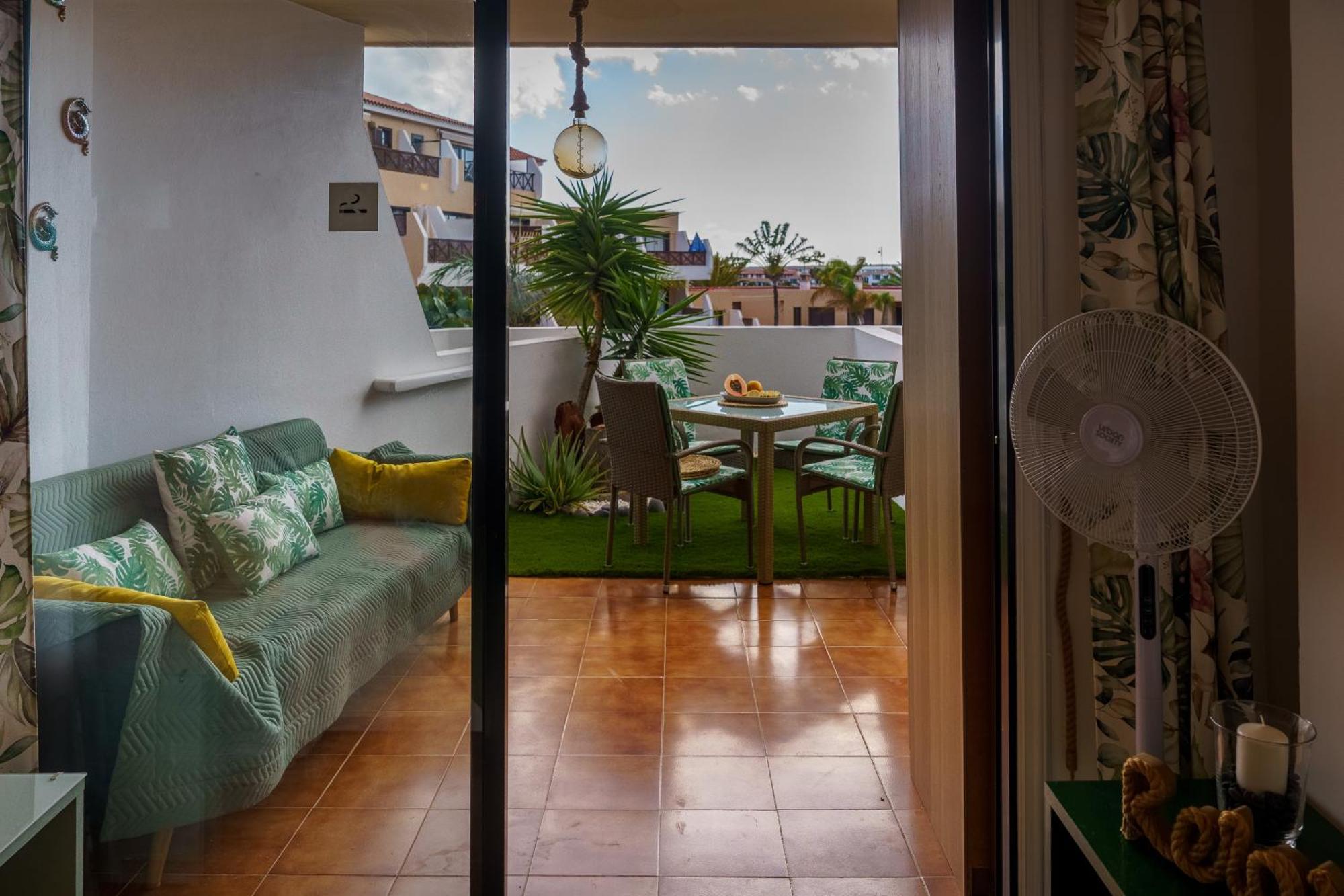 Forest Flat - Big Heated Pool, Terrace, Tv Channels, Golf Courses San Miguel de Abona Bagian luar foto